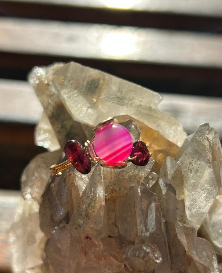 Anillo de Ágata (Ajustable)